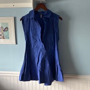 Free People Royal Blue Mini Dress